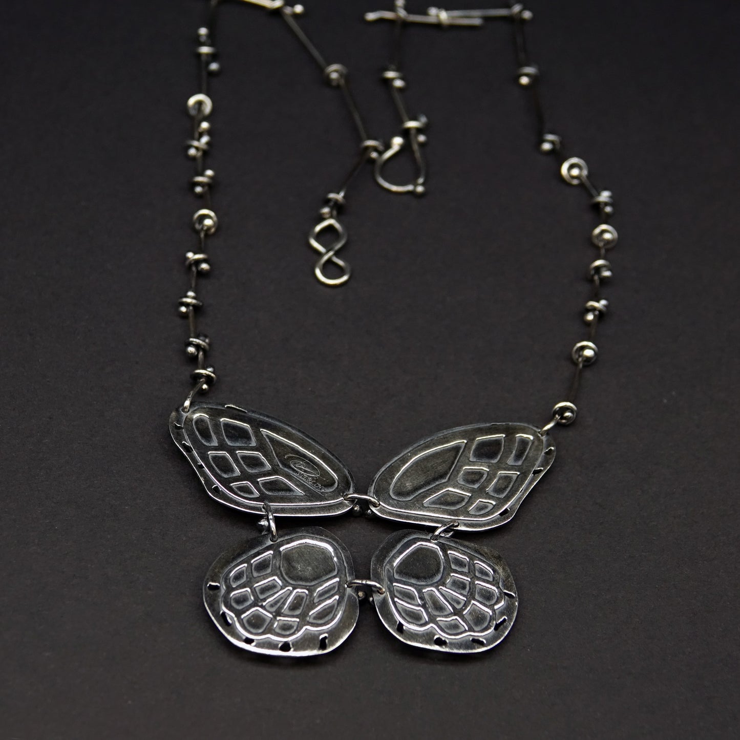 Articulated Butterfly Necklace