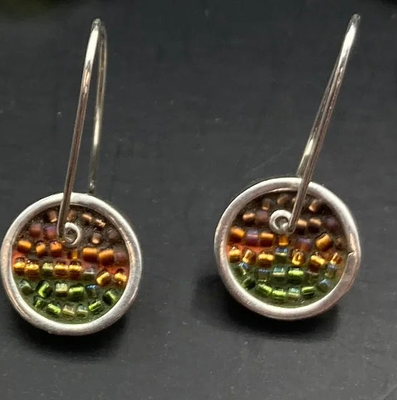 Prehnite Chime Necklace and earrings