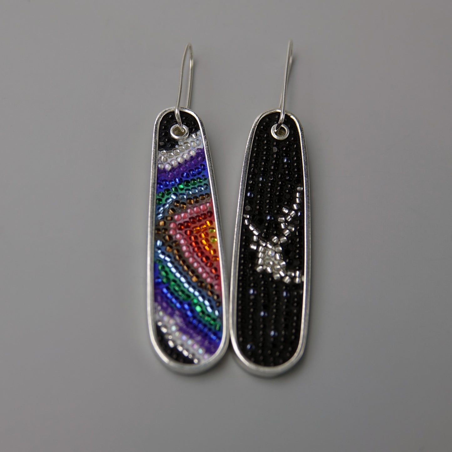 Geode earrings