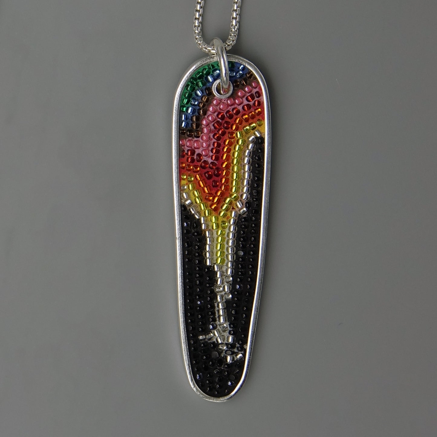 Geode necklaces