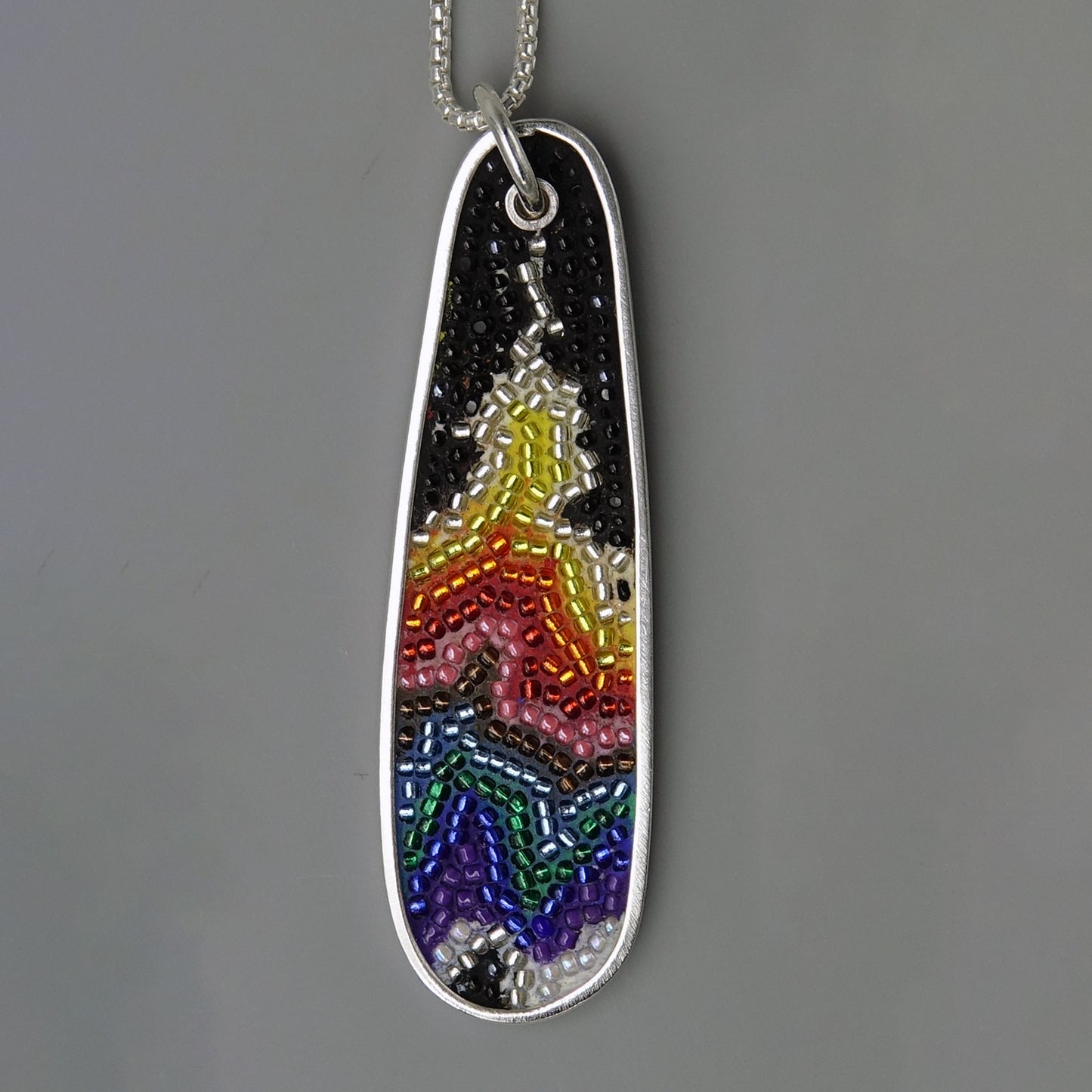 Geode necklaces