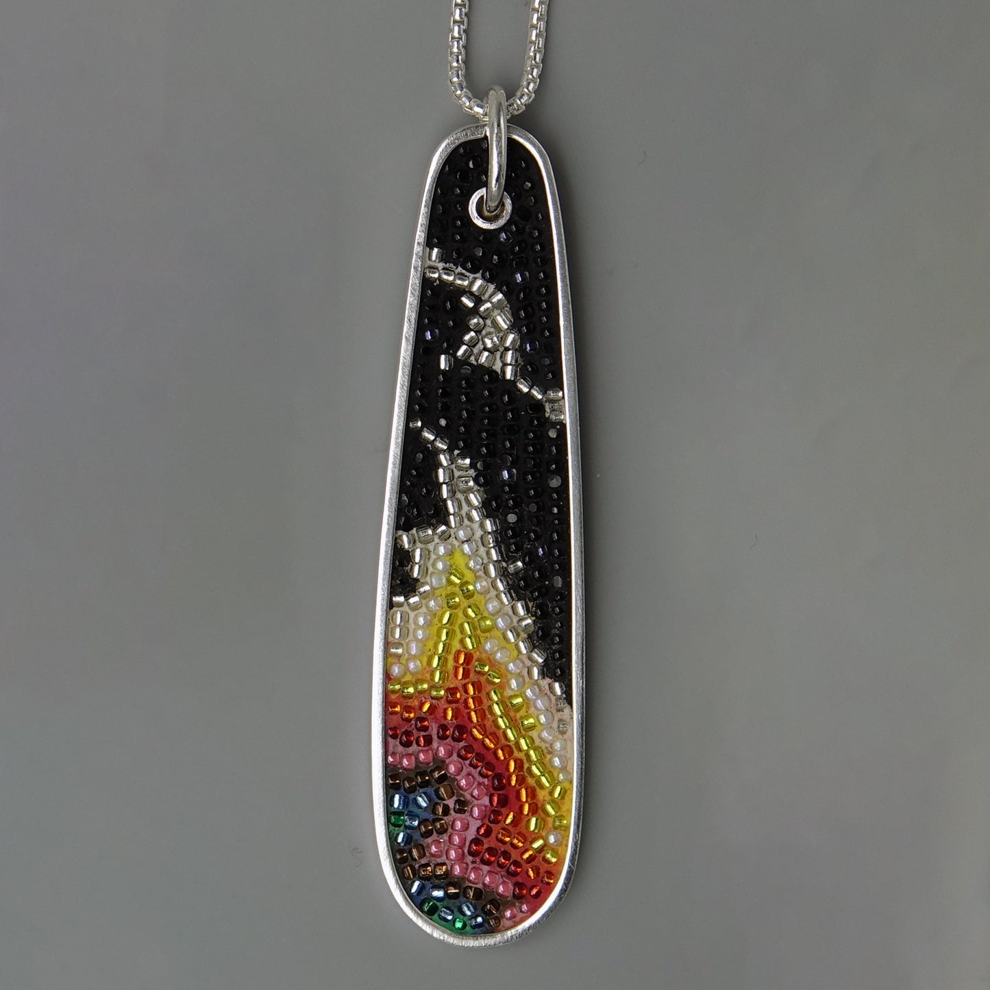 Geode necklaces