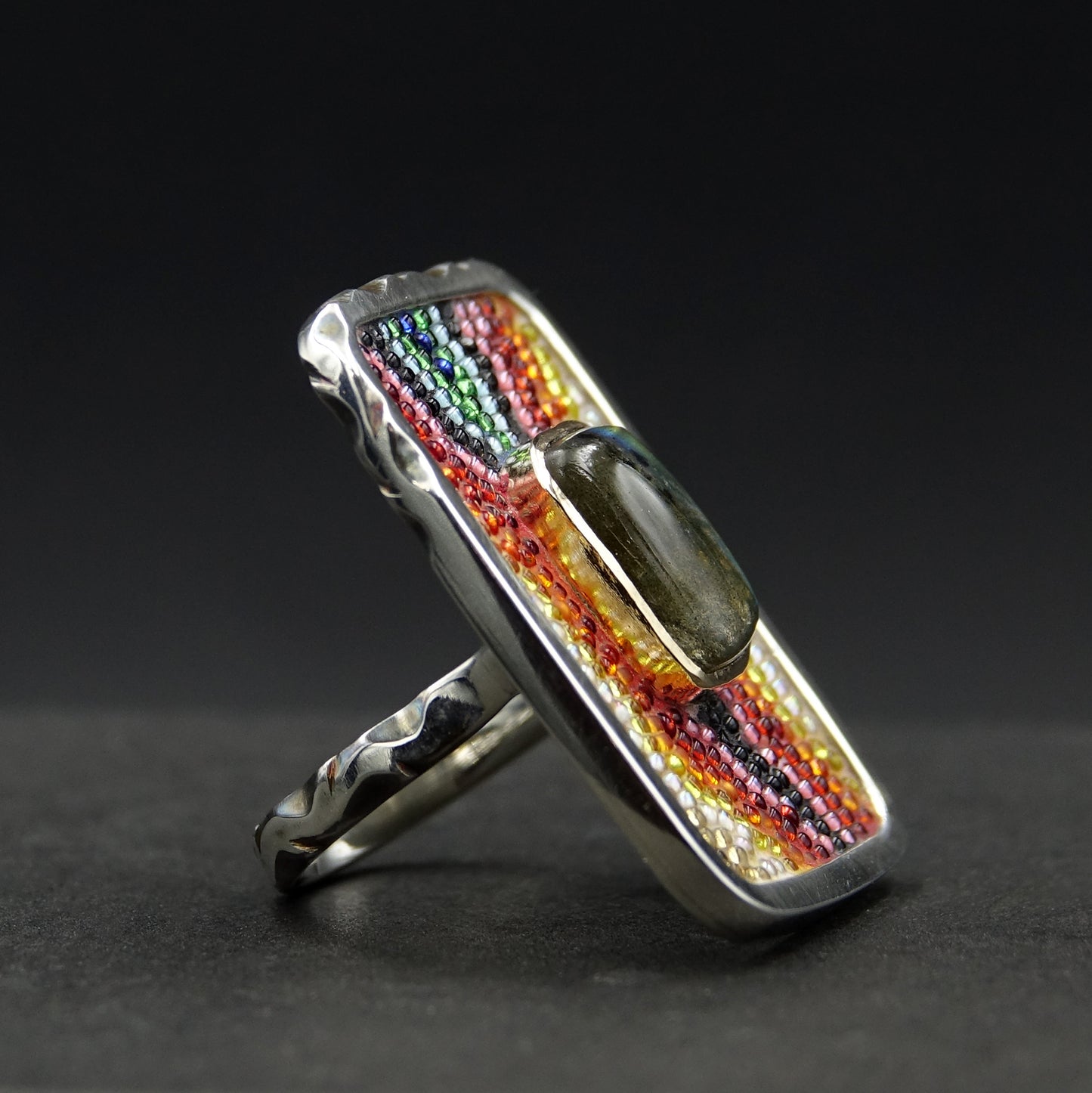 Labradorite Ring