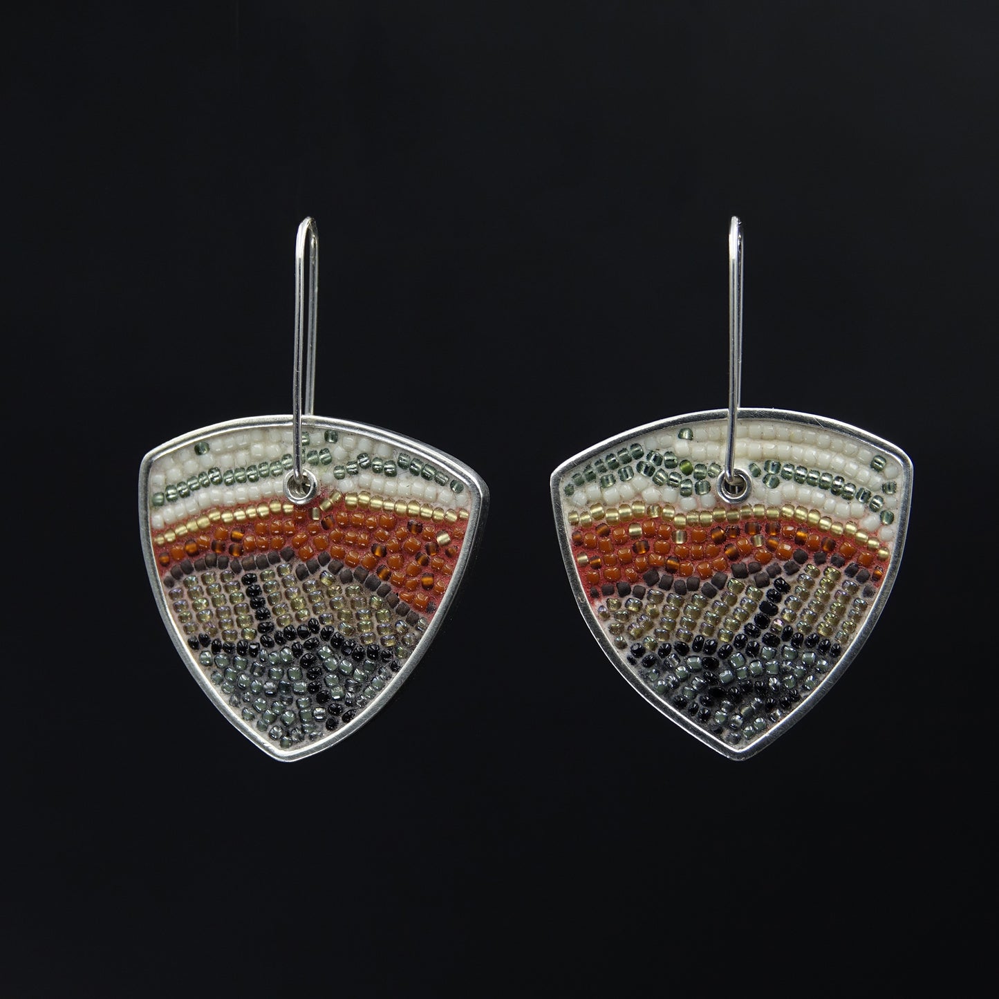 Shadow: Picasso Stone Earrings