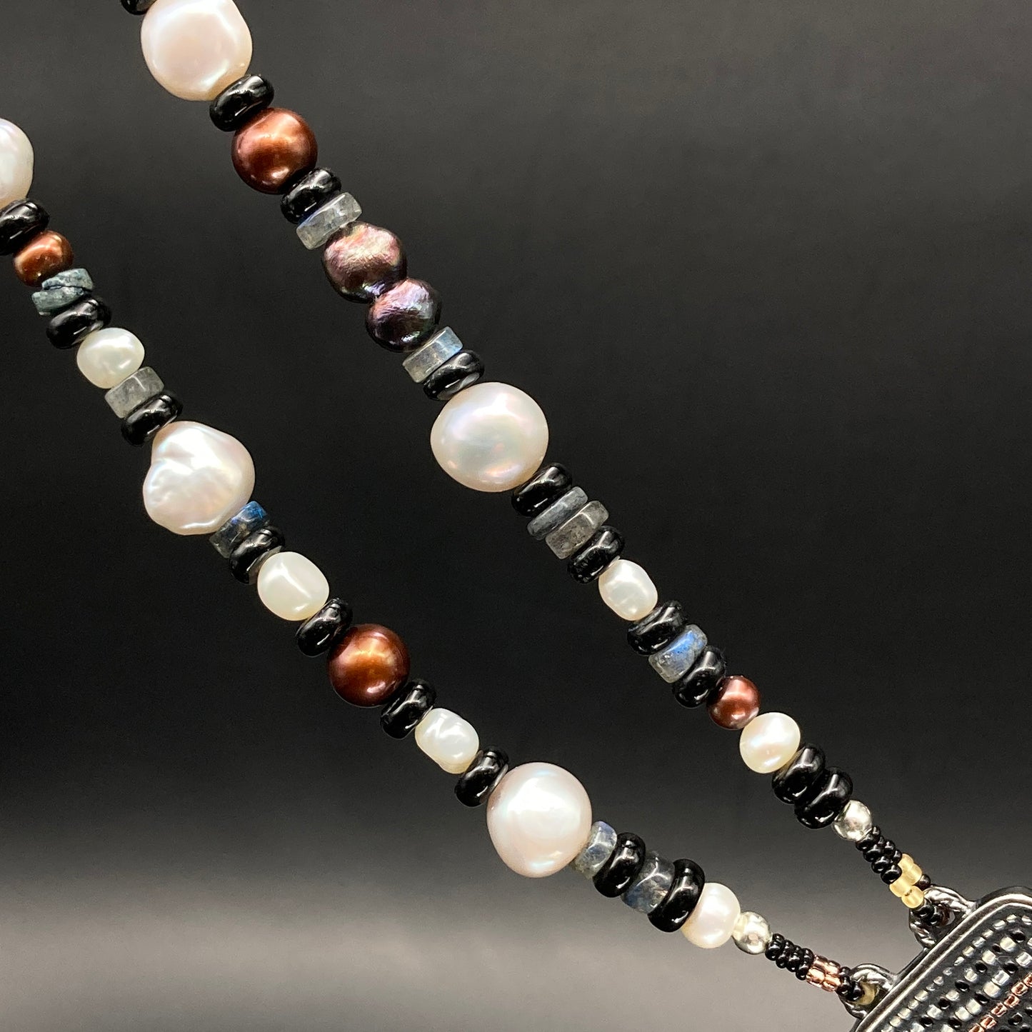 Pearl Dissent Collar Necklace