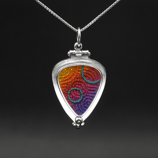 Guitar Pick Locket