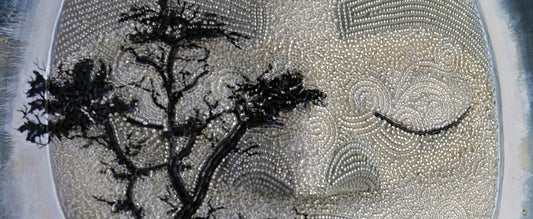 “She Sets the Table: Moon Over the Salish Sea”