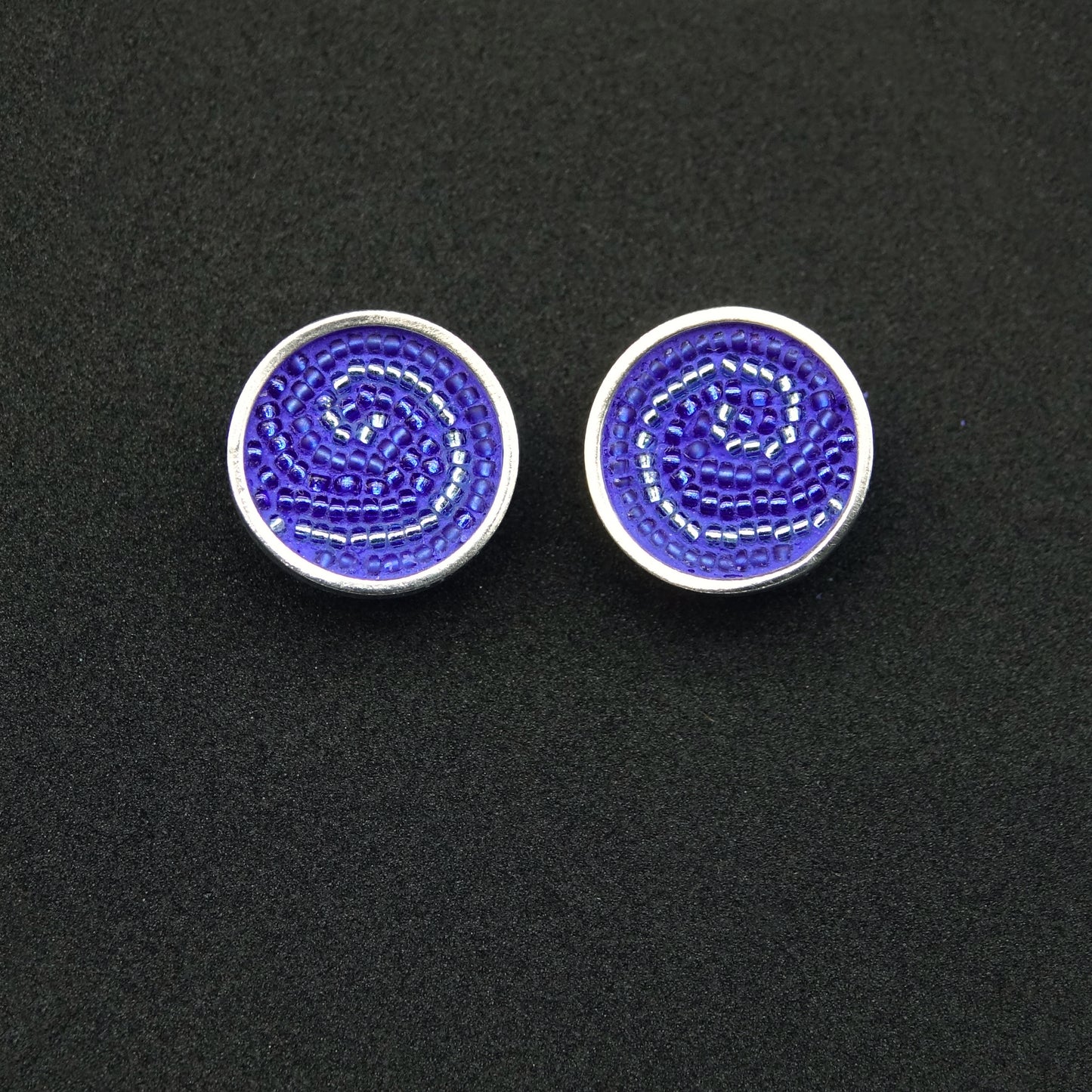 Blue Wave Post Earrings