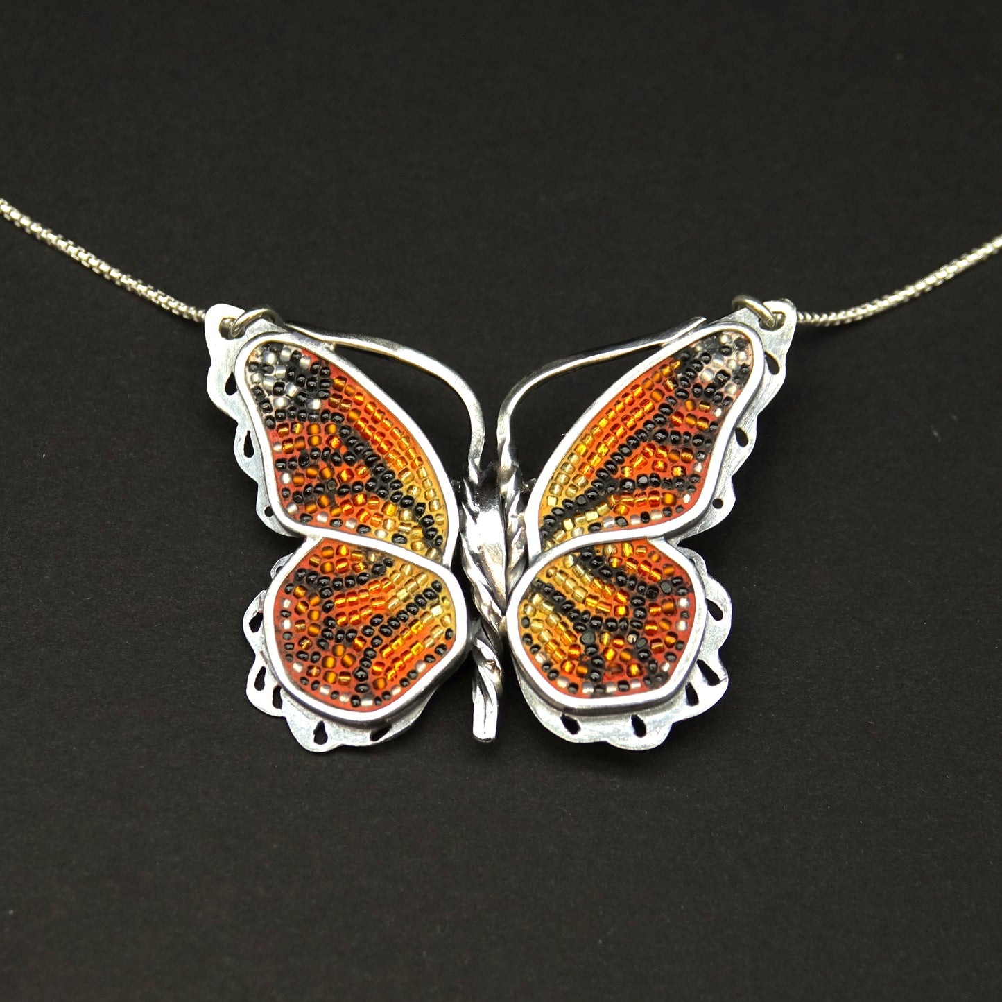Monarch Butterfly Necklace