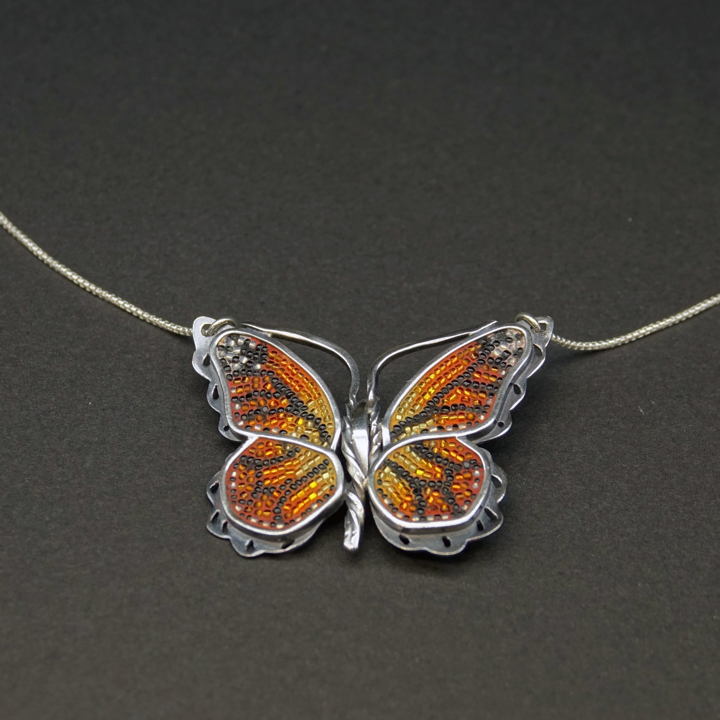 Monarch Butterfly Necklace