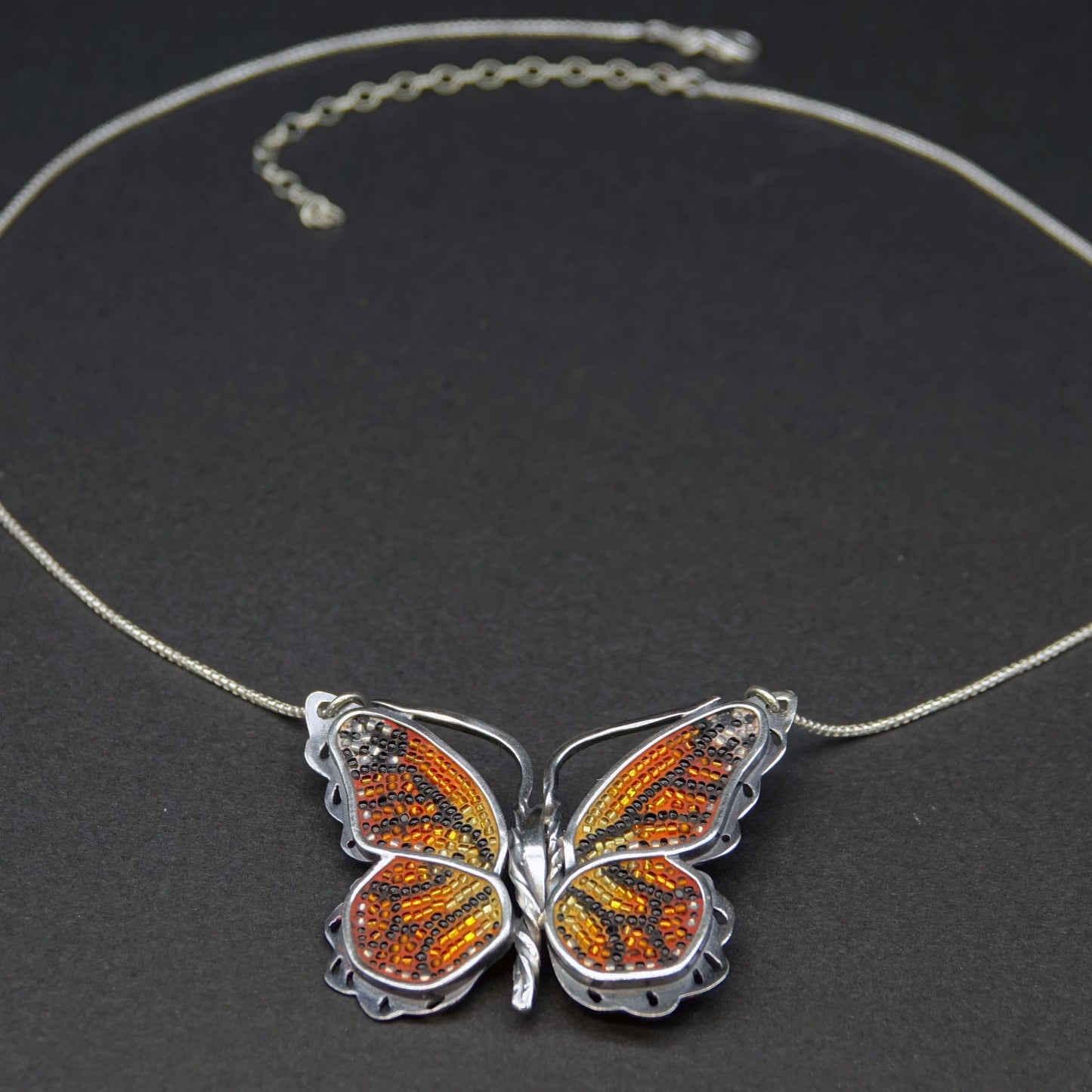 Monarch Butterfly Necklace
