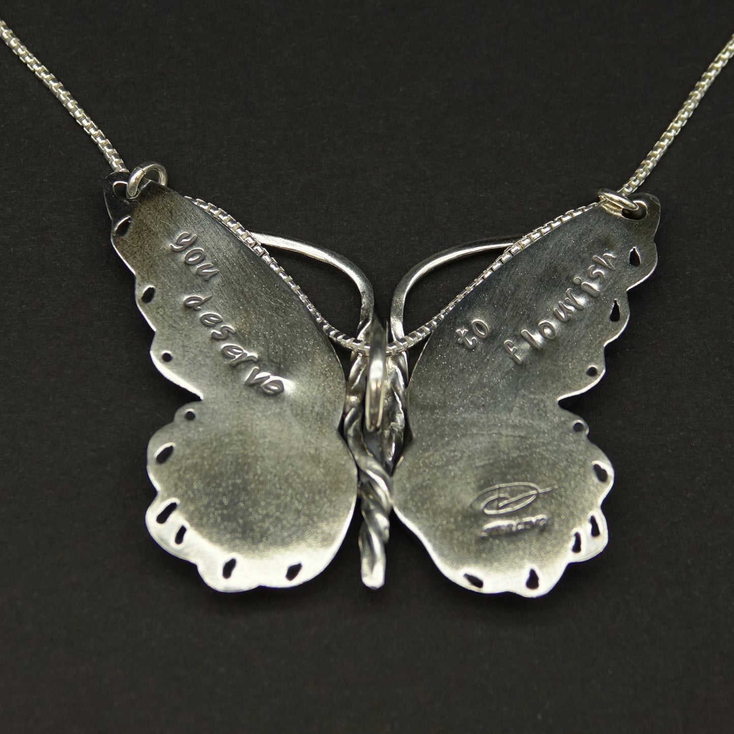Monarch Butterfly Necklace