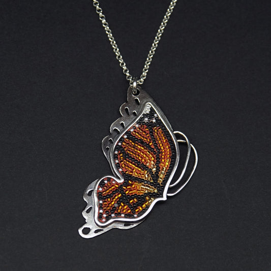 Monarch Butterfly Pendant