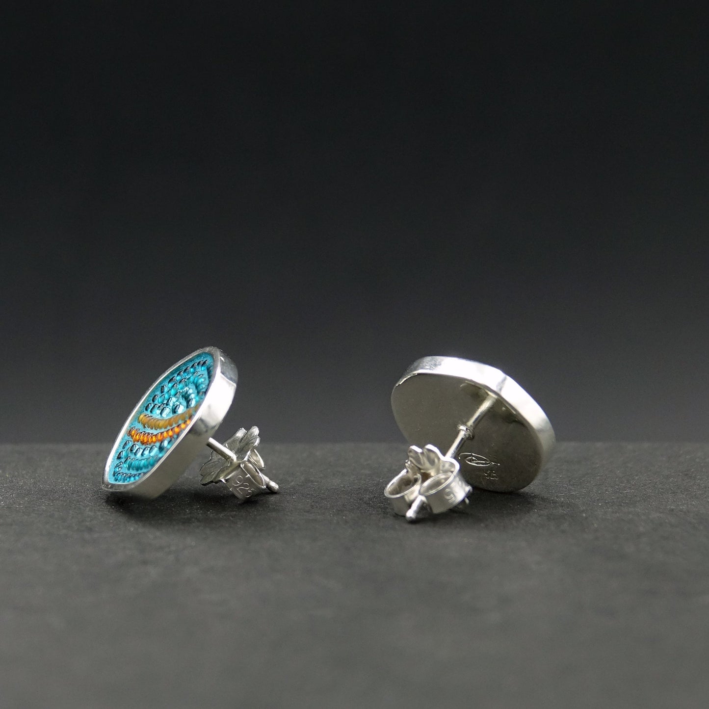 More Pebbles II earrings