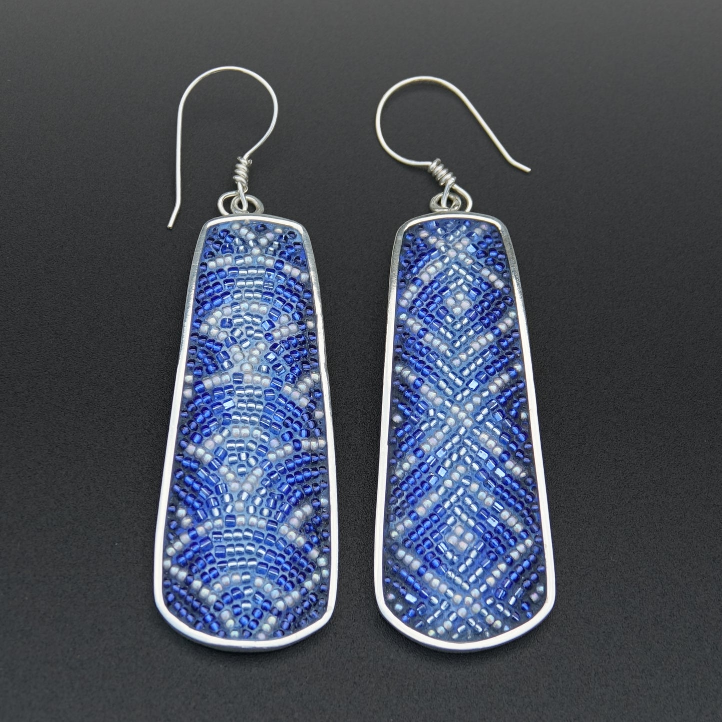 #7in7earrings 2026, Day FOUR:"Sashiko"