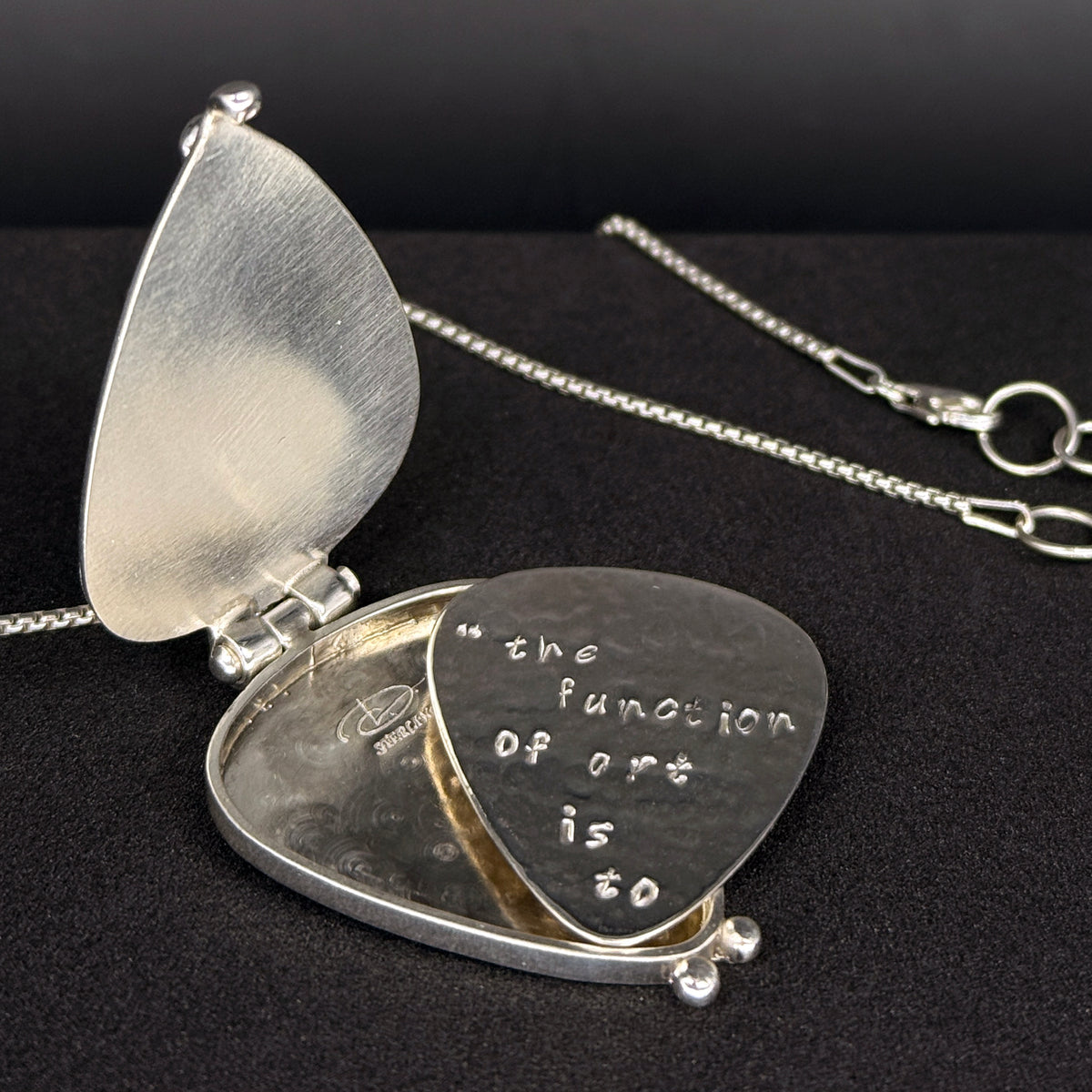 Guitar Pick Locket