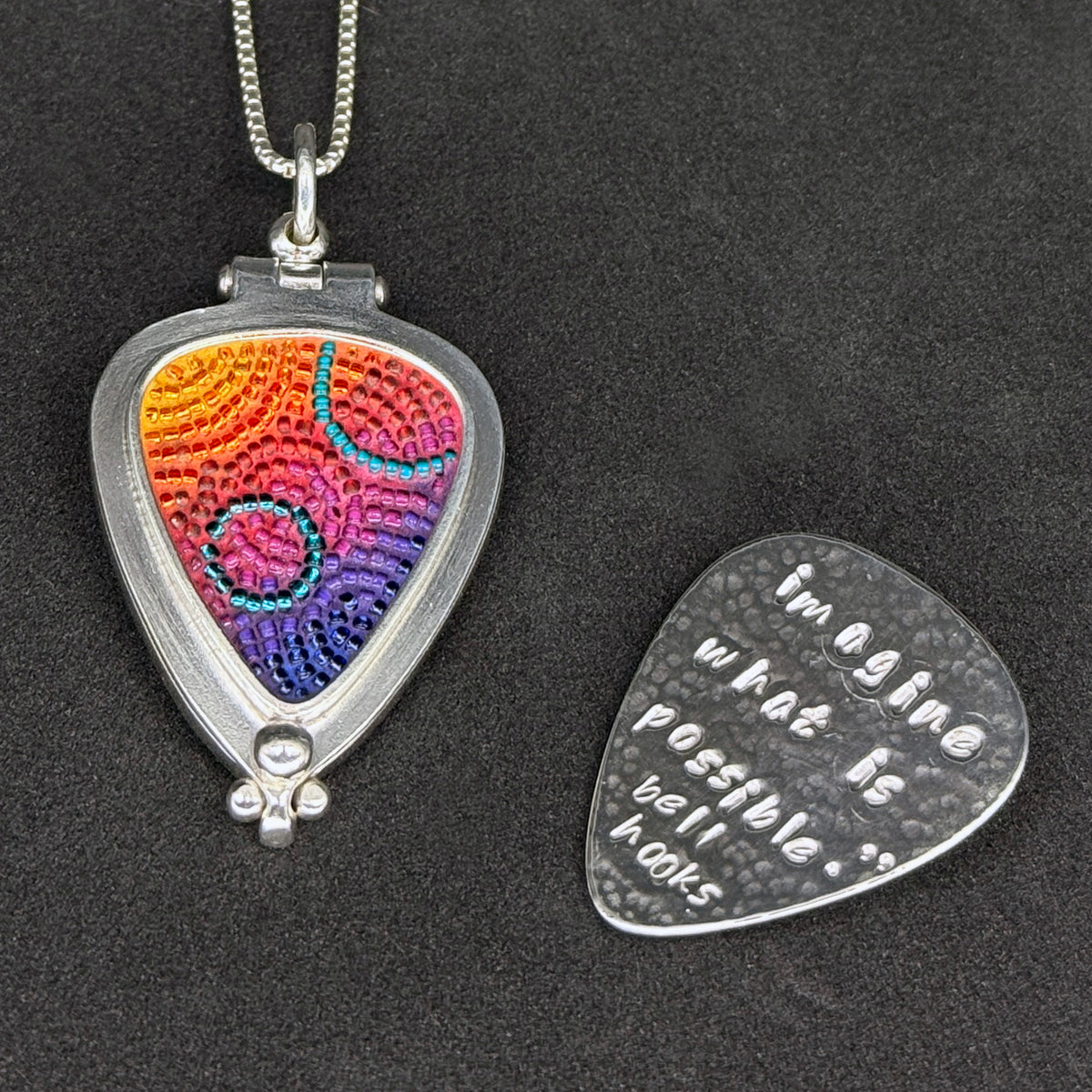 Guitar Pick Locket