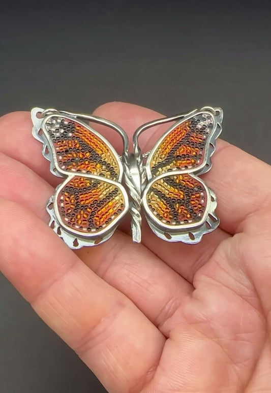 Monarch Butterfly Necklace