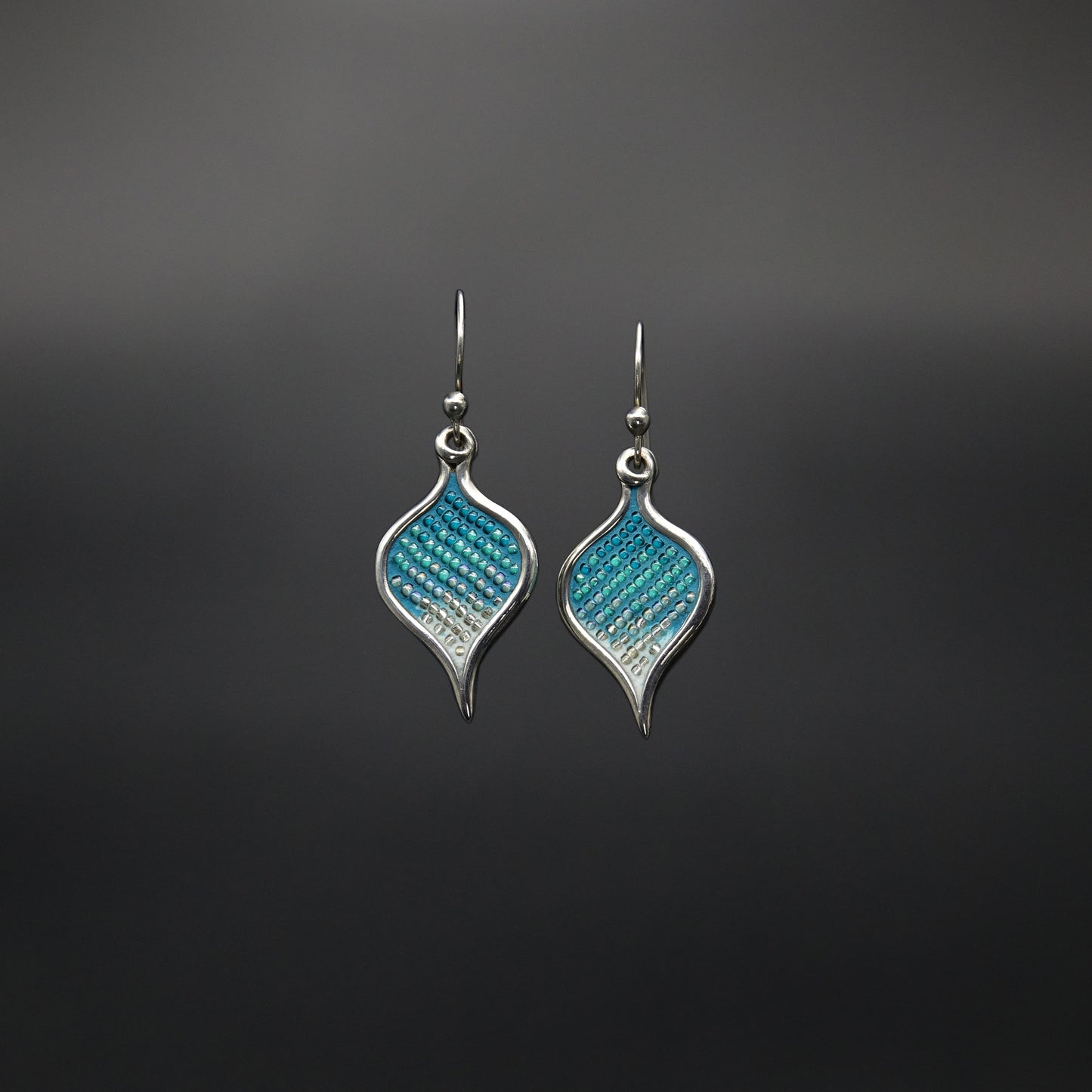 Pulse Ombre Pendant and Earrings