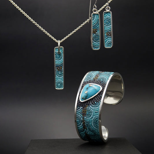 Shadow: Morenci Turquoise Stone Collection